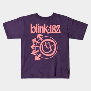 Blink One Hundred Eighty Two Pink Kids T-Shirt